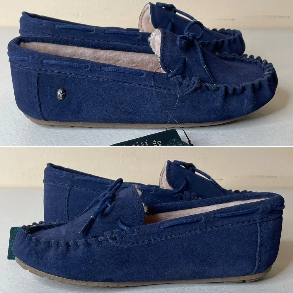 EMU Australia Amity Kids Youth Moccasin Slippers Size Kids 1
